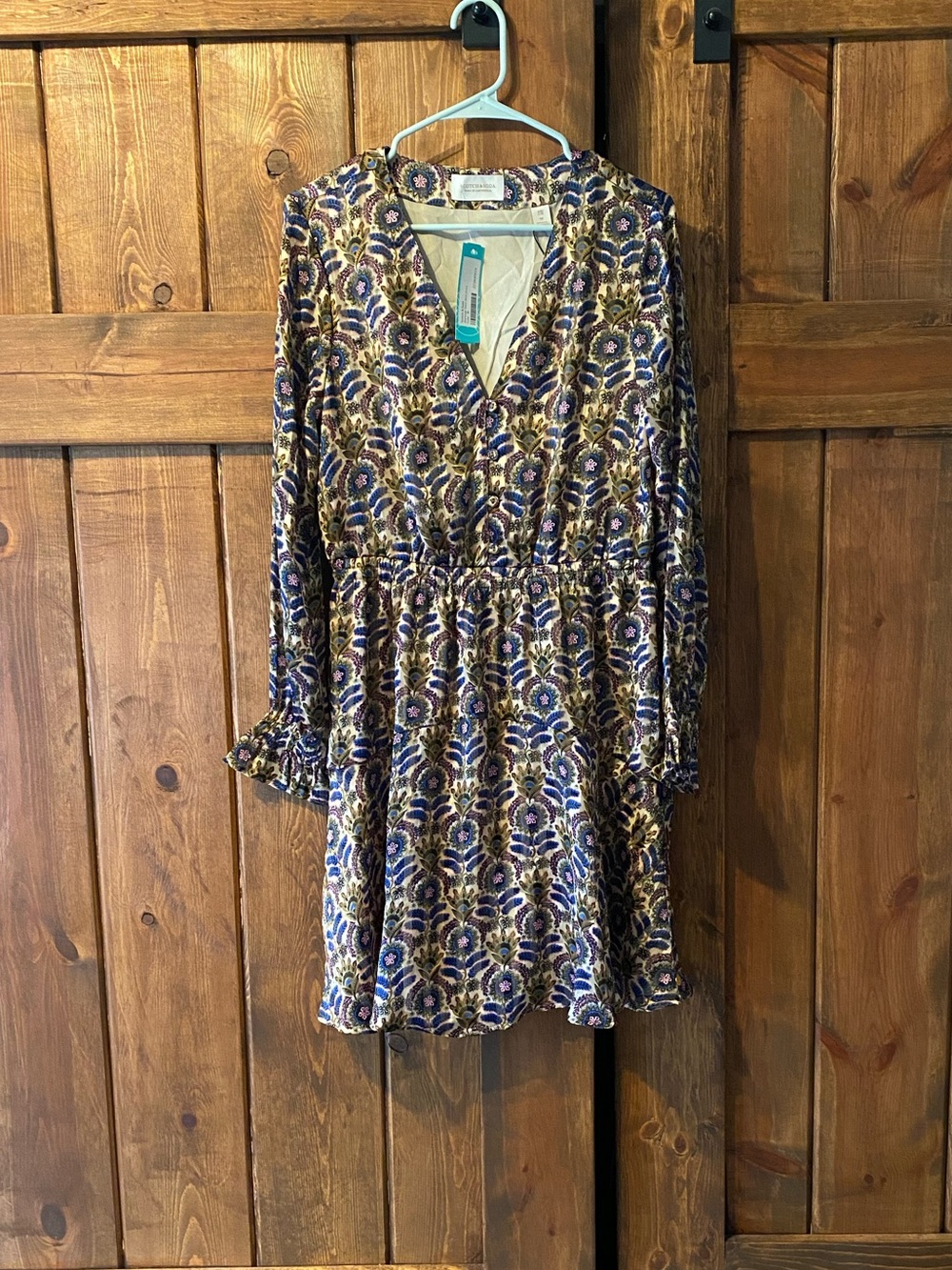Scotch & Soda Marleigh Floral Print Long Sleeve Dress